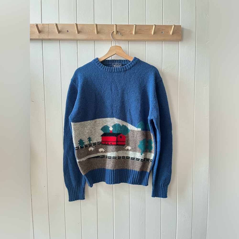 Vintage Woolrich landscape sweater (perfect perfection)